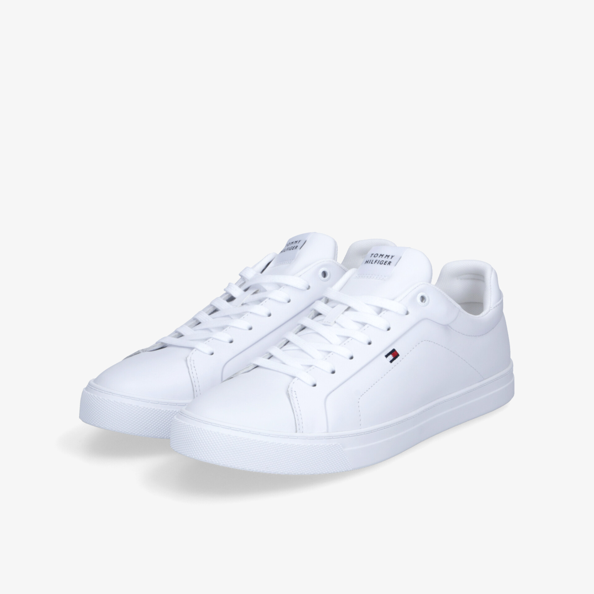 TOMMY JEANS Icon Court Herren Sneaker Low weiß