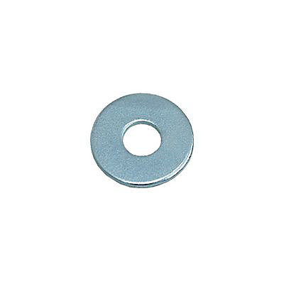 10 rondelles plates larges Diall acier zingué Ø10 mm