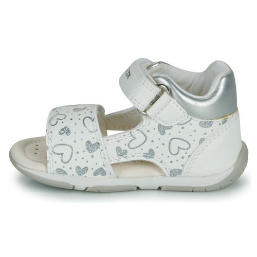 Geox - B SANDAL TAPUZ GIRL - Blanc
