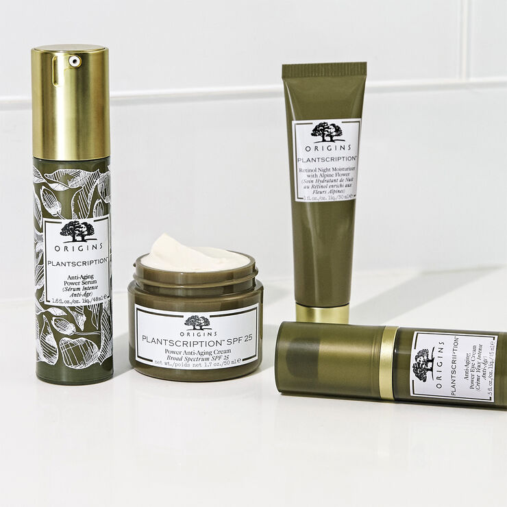 Origins Plantscription Retinol Night Moisturizer with Alpine Flower