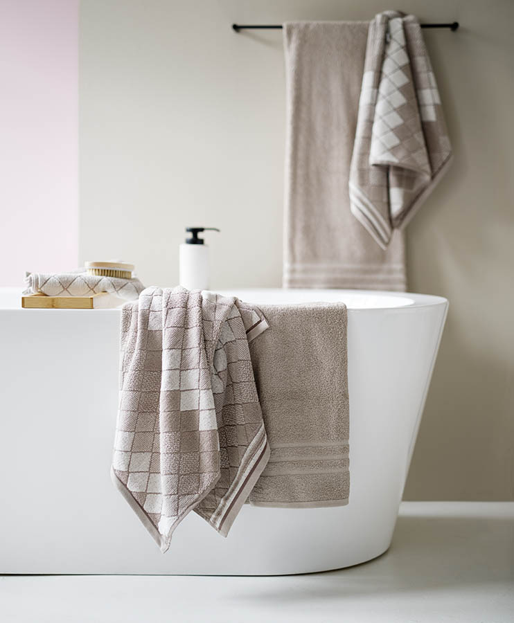 Gilbert håndkle 50x90 beige