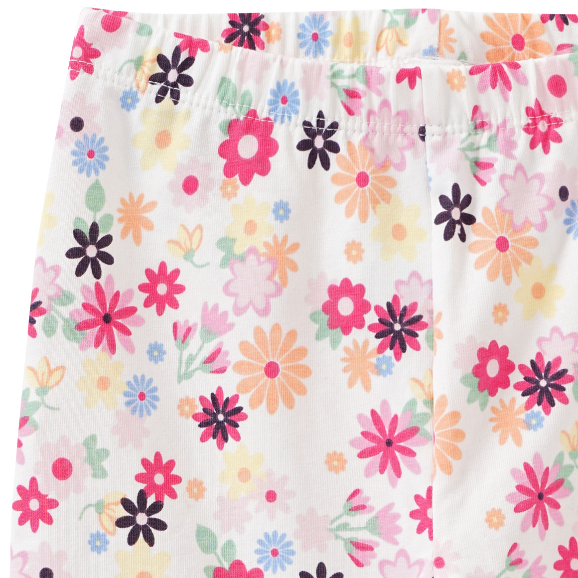 Topomini Baby Radler mit Blümchen-Print weiss / bunt