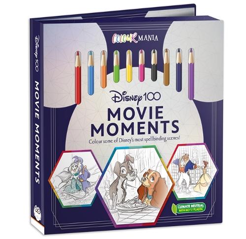 DS 100: Movie Moments - Colouring Book and Pencil Set (Paperback)