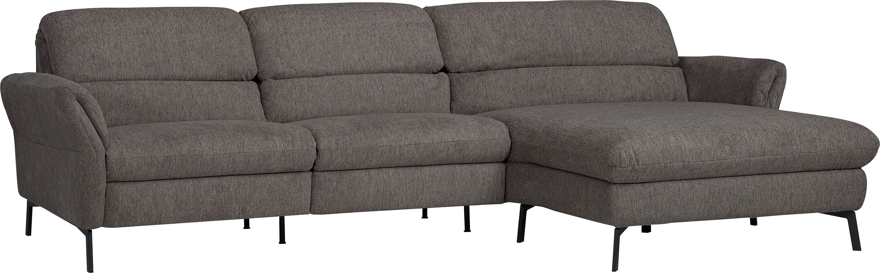 SEBO Ecksofa - Dunkelgrau / B: 284.0 cm x T: 161.0 cm x H: 84.0 cm