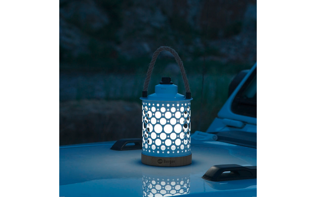 Berger Squillo Campingleuchte mit Powerbank Funktion