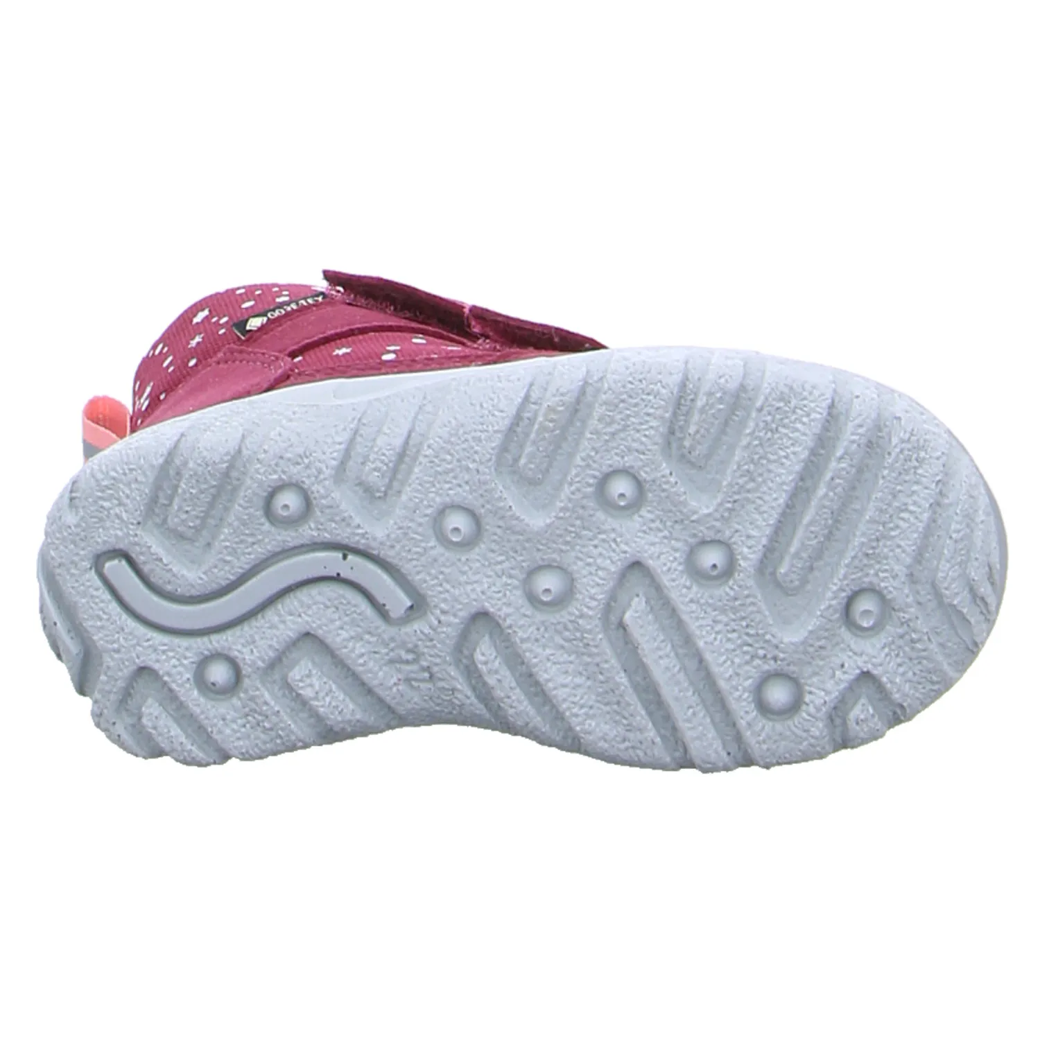 SUPERFIT Kleinkinder-Snowboot  Membran Rot Textil  Baby-Winterstiefel Mädchen
