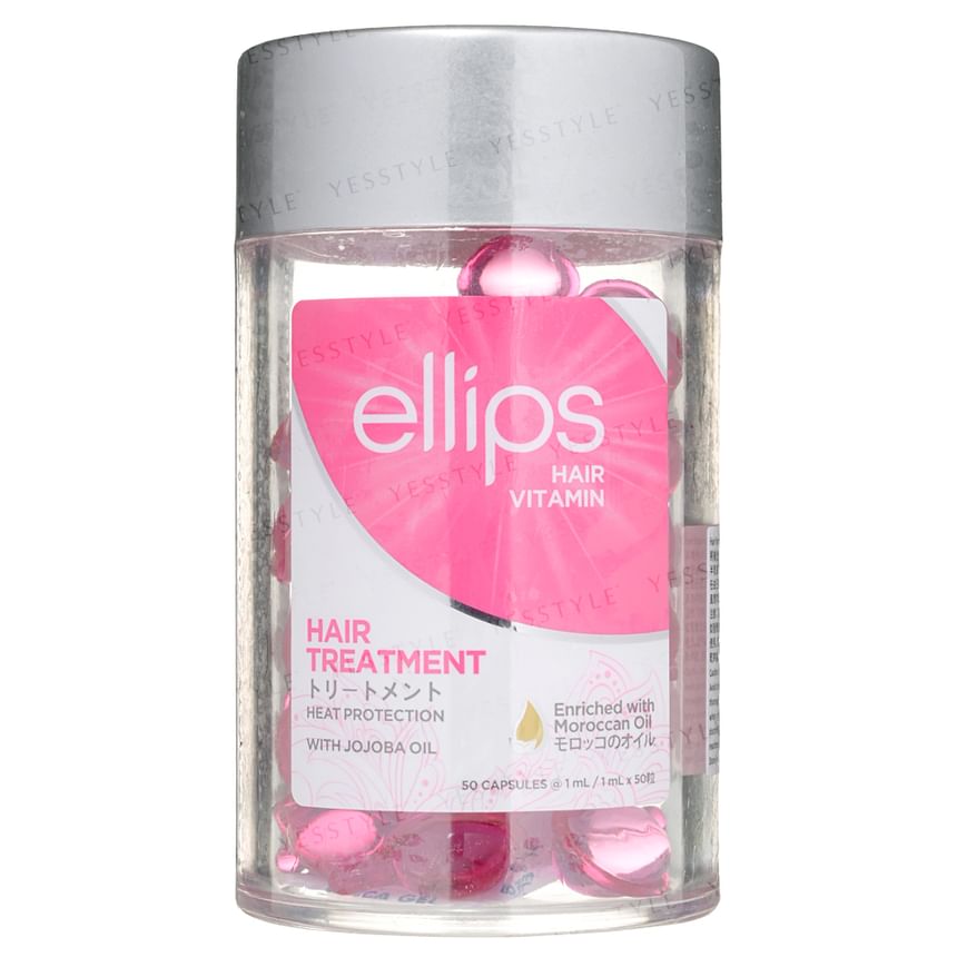 ellips - Roze haarvitamineherstellende haarverzorging