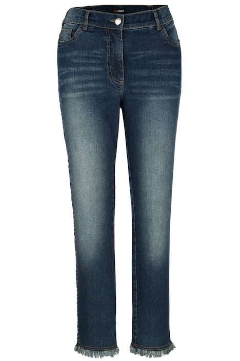 Jeans, Slim Fit, Ziernieten, 5-Pocket