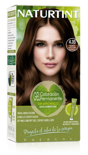 Naturtint Permanente Kleuring 4.35 Diep Cappuccino Bruin 150ML