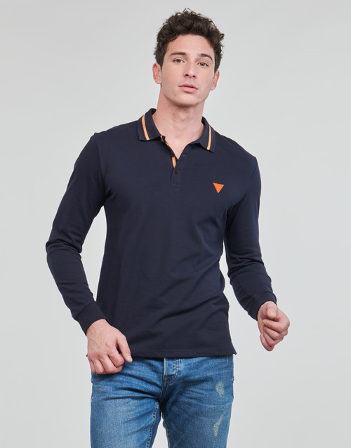 Guess - STU LS POLO - Marine