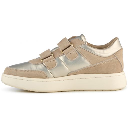 Woden Monica Metallic Sneakers, Champagne, 39