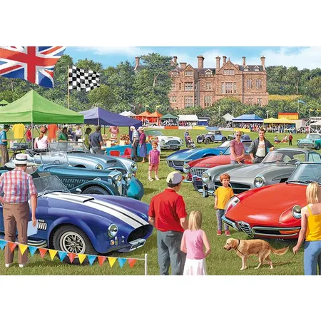 Jumbo Spiele Puzzle - The Car Show, 1000 Teile