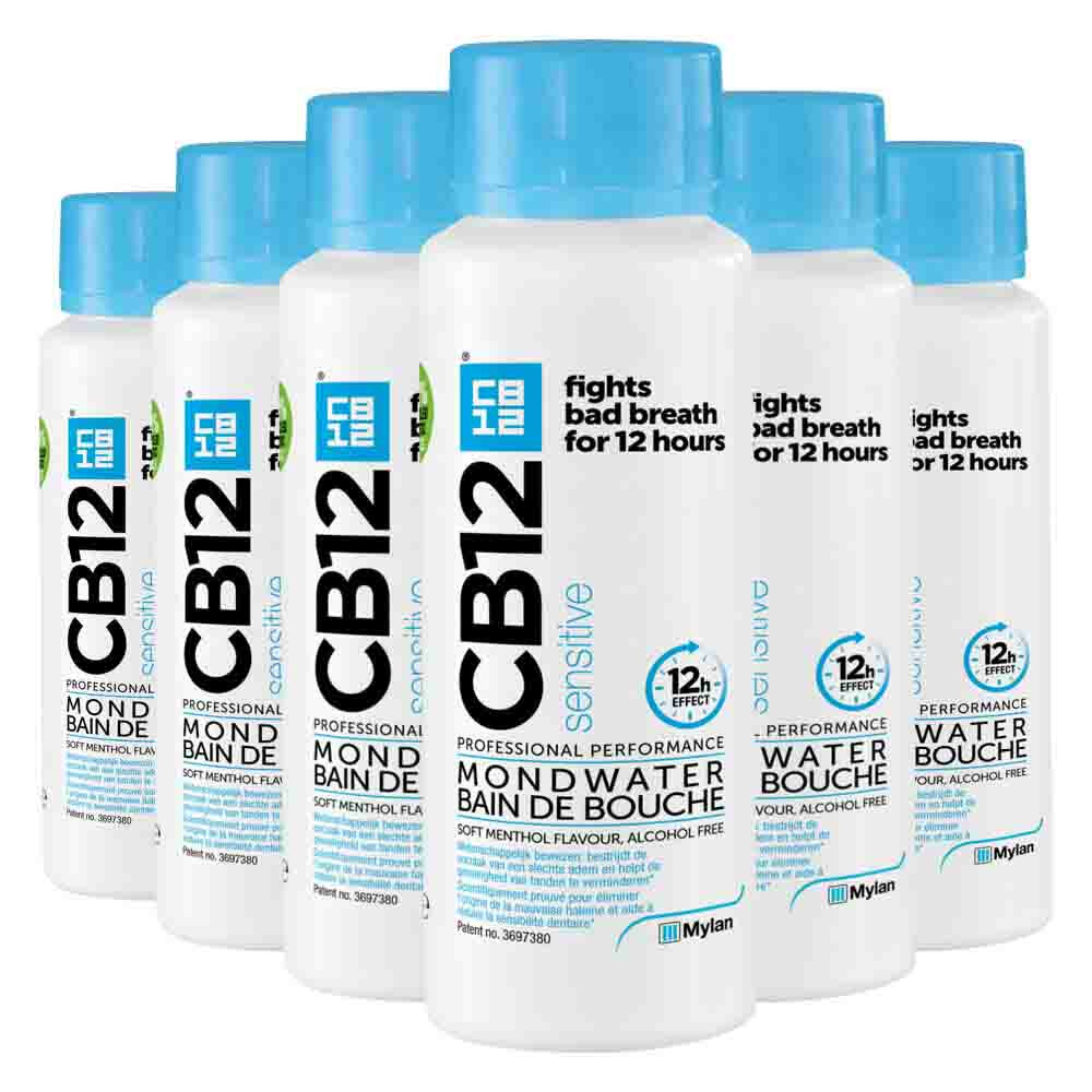 6x CB12 Mondwater Sensitive250 ml
