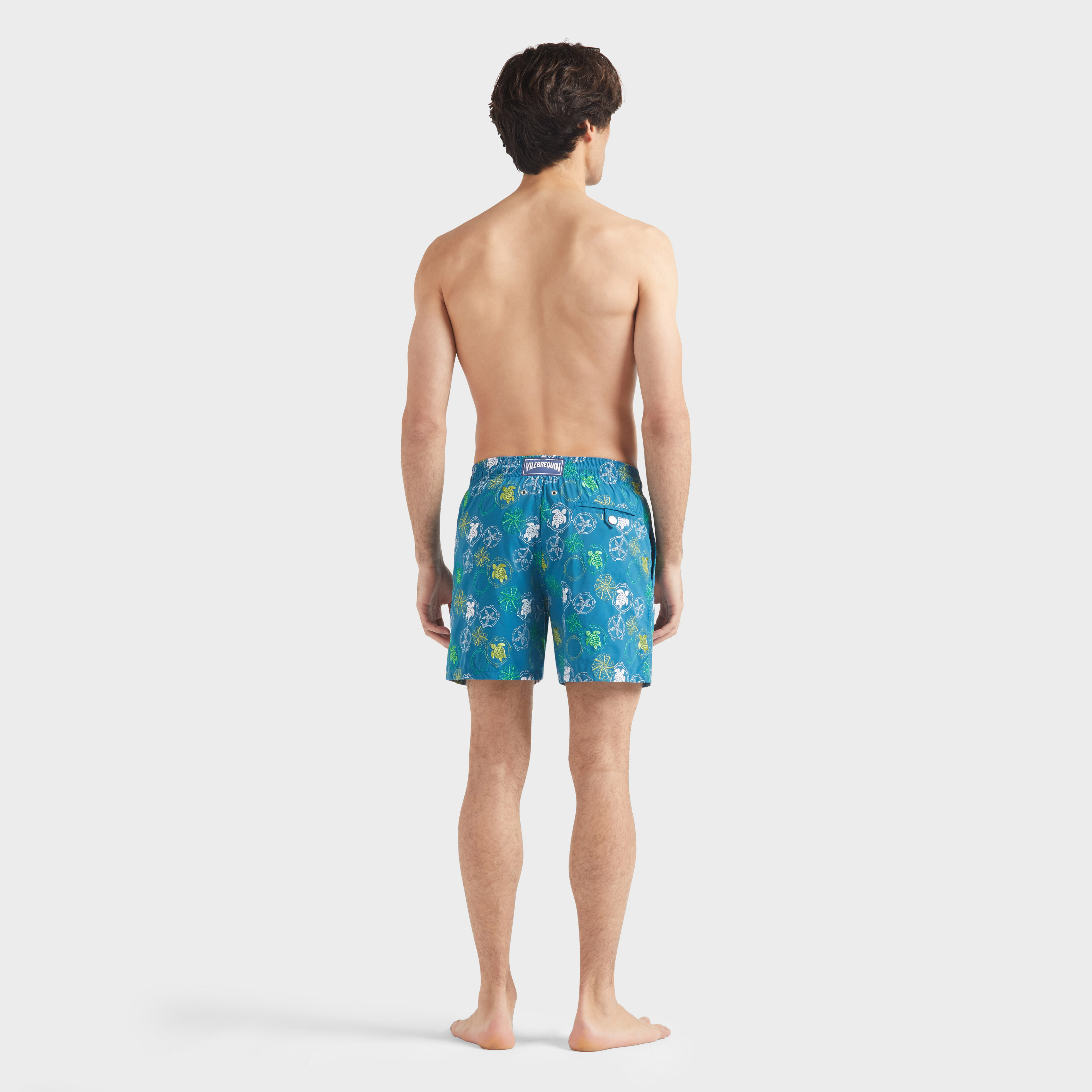 Maillot de bain homme brodé Oursins - Edition Limitée