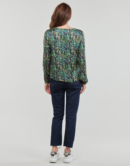 Only - ONLLARA FR L/S V-NECK TOP PTM - Kaki