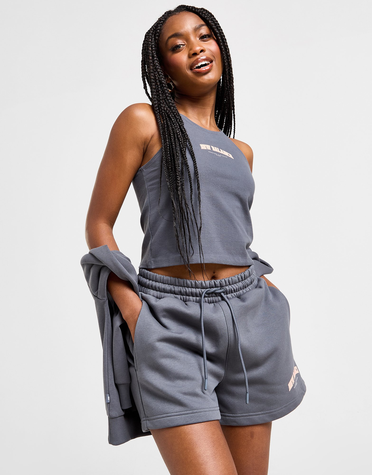 New Balance Débardeur Logo Slim Femme