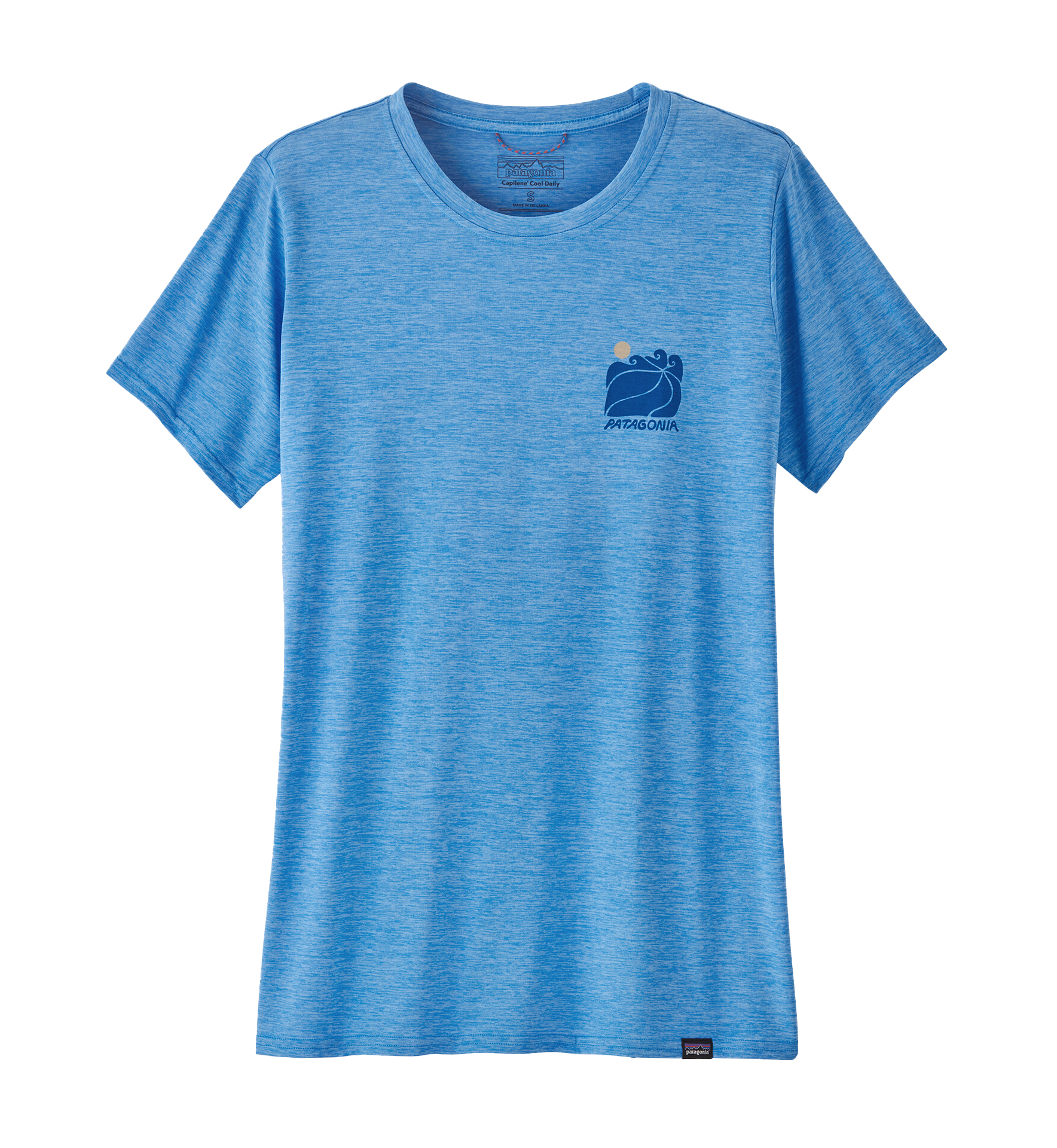 Cap Cool Daily Graphic Shirt - Waters Dame Sunrise Rollers: Vessel Blue X-Dye