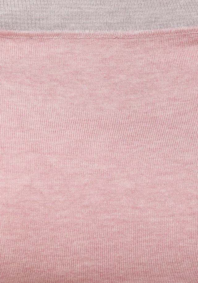 Laura Scott Strickpullover , mit farblich fein abgesetzten U-Boot Ausschnitt