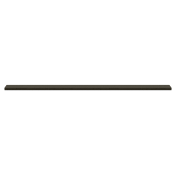 Afdekprofielplank grenenhout antraciet ca. 2,8 x 14,5 cm, lengte ca. 180 cm