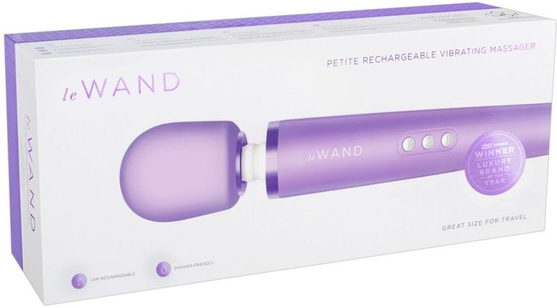 Le Wand - Petite rechargeable massager Vibrator Love Toy - Blauw