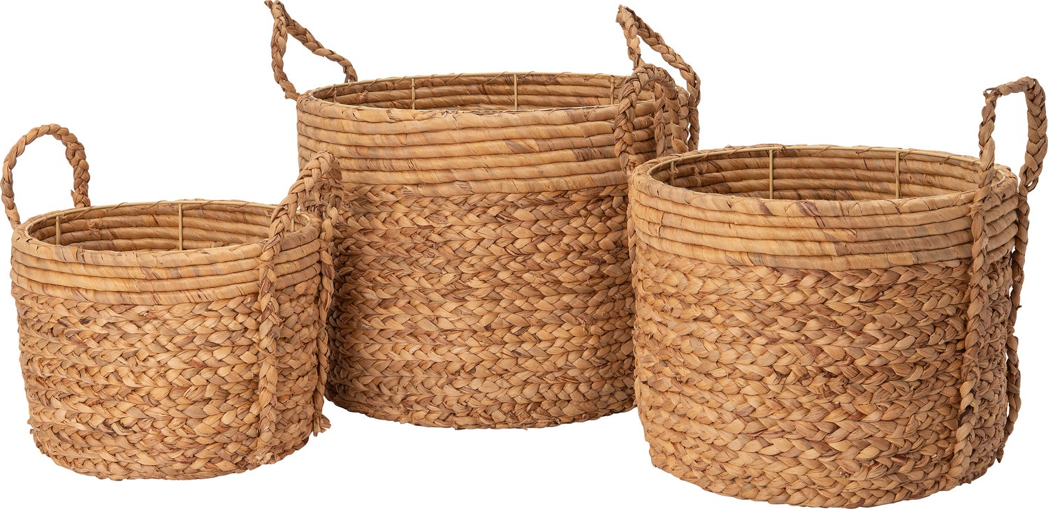 Intratuin opbergmand Claartje naturel D 44 H 34 cm