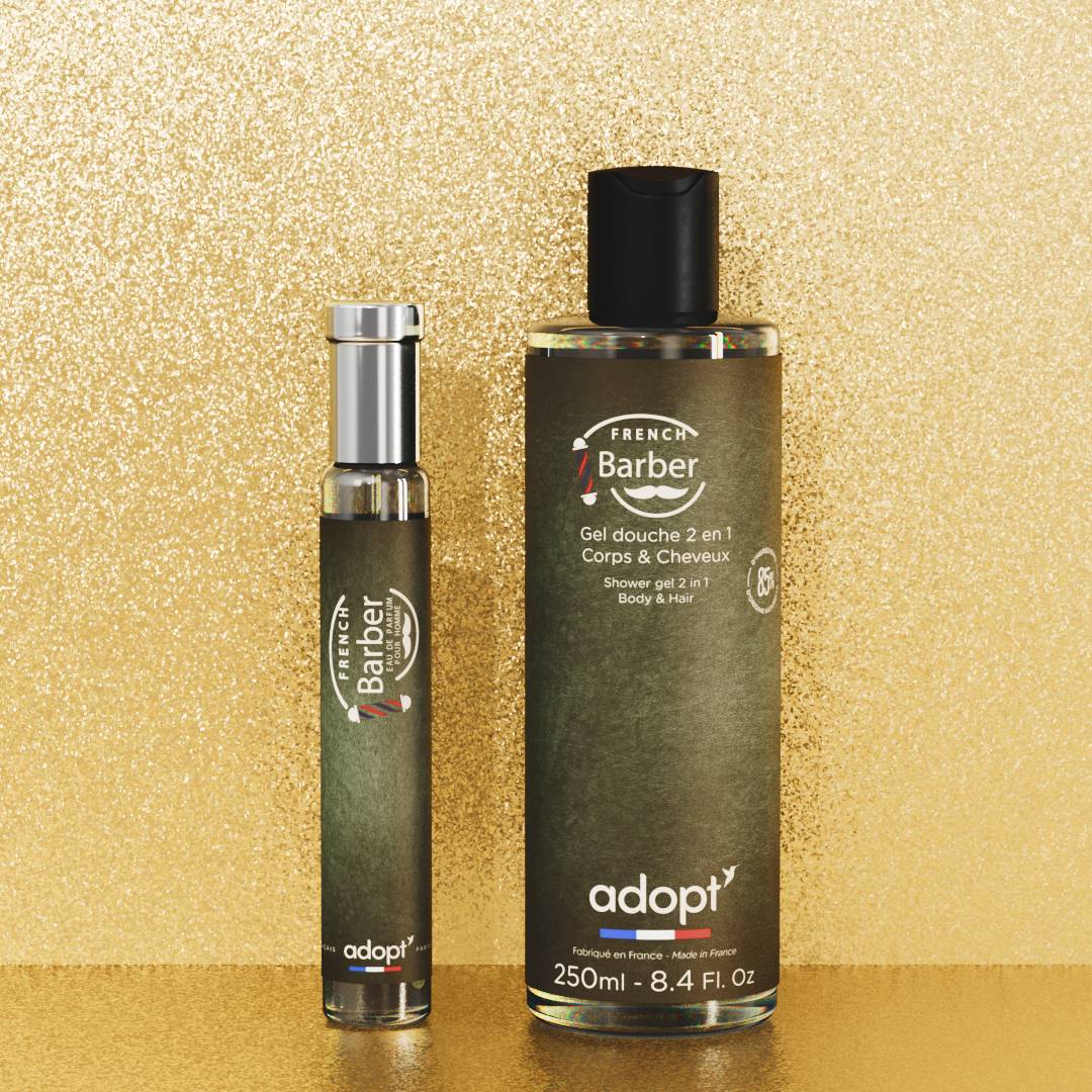 French Barber - Coffret 30ml + gel douche 250 ml