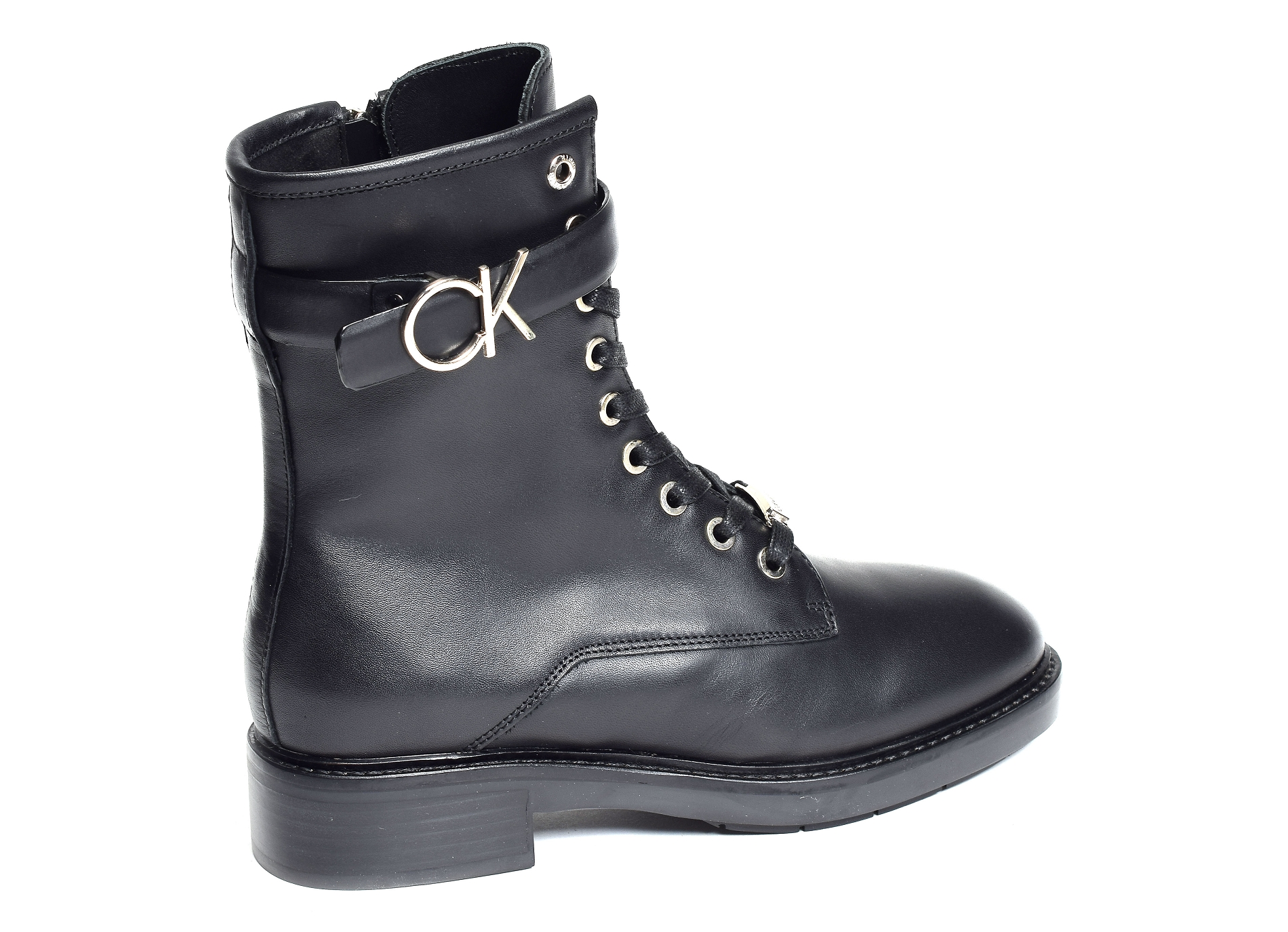 Rubber sole combat 1254 noir