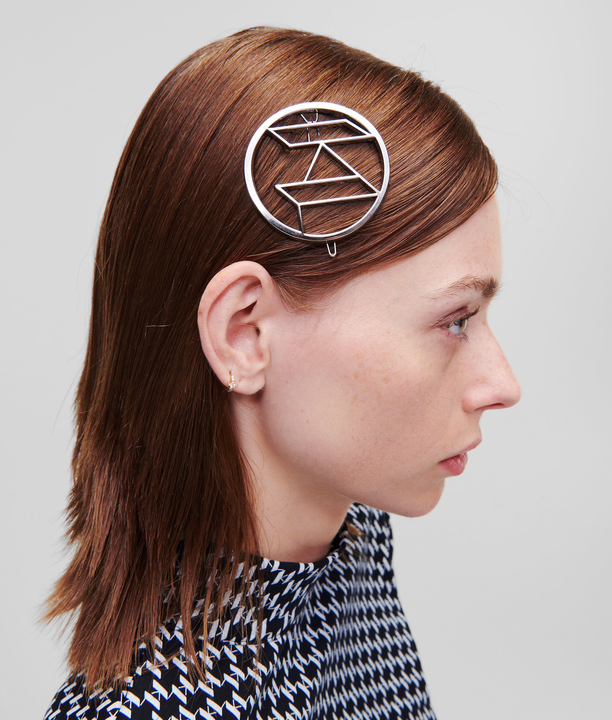 PINCES À CHEVEUX KL MONOGRAM – LOT DE 2