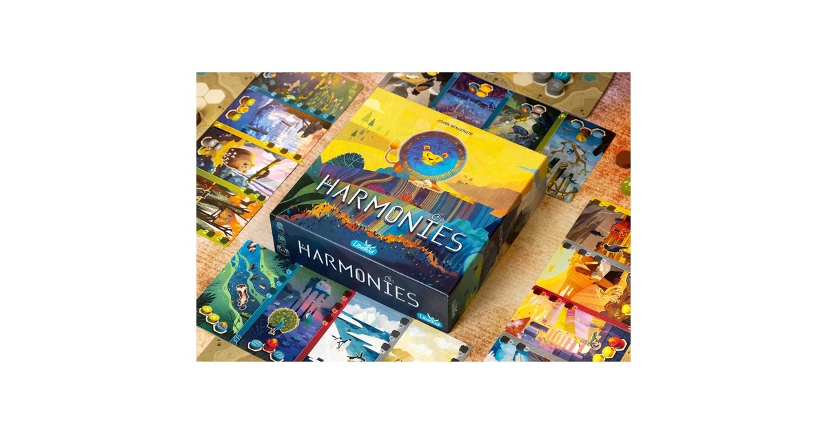 AsmodeeHarmonies Bordspel  (Frans / Nederlands, 1 - 4 spelers, 30 minuten, Vanaf 10 jaar)