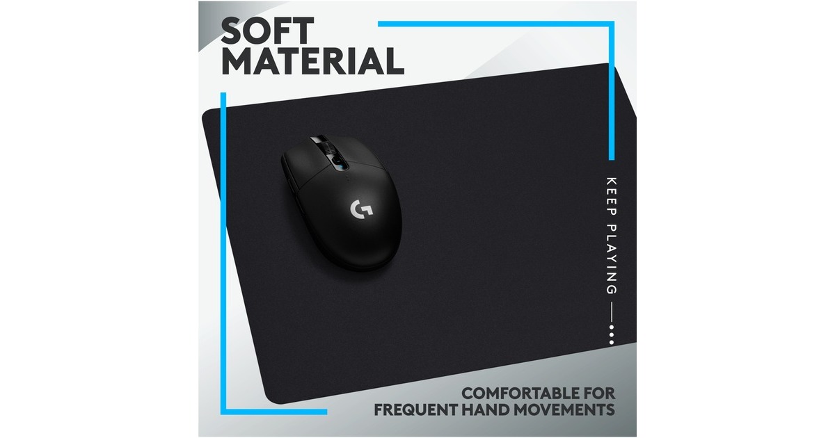 LogitechG640 Large stoffen Gaming muismat  (Zwart)