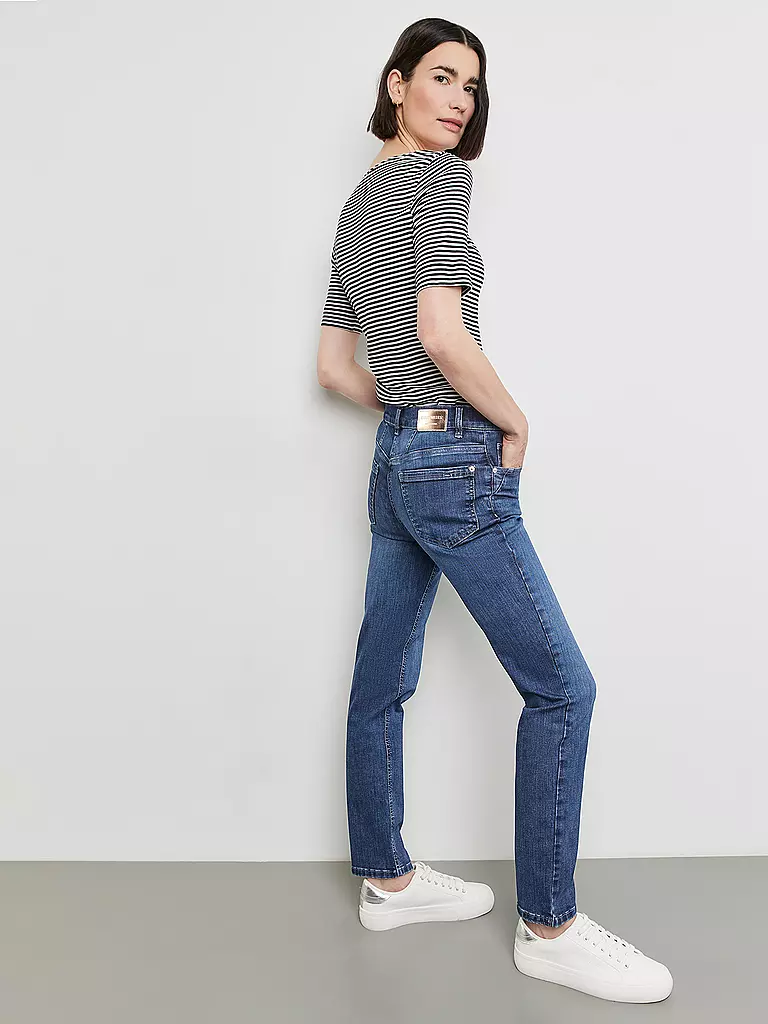 GERRY WEBER Jeans Skinny Fit  blau