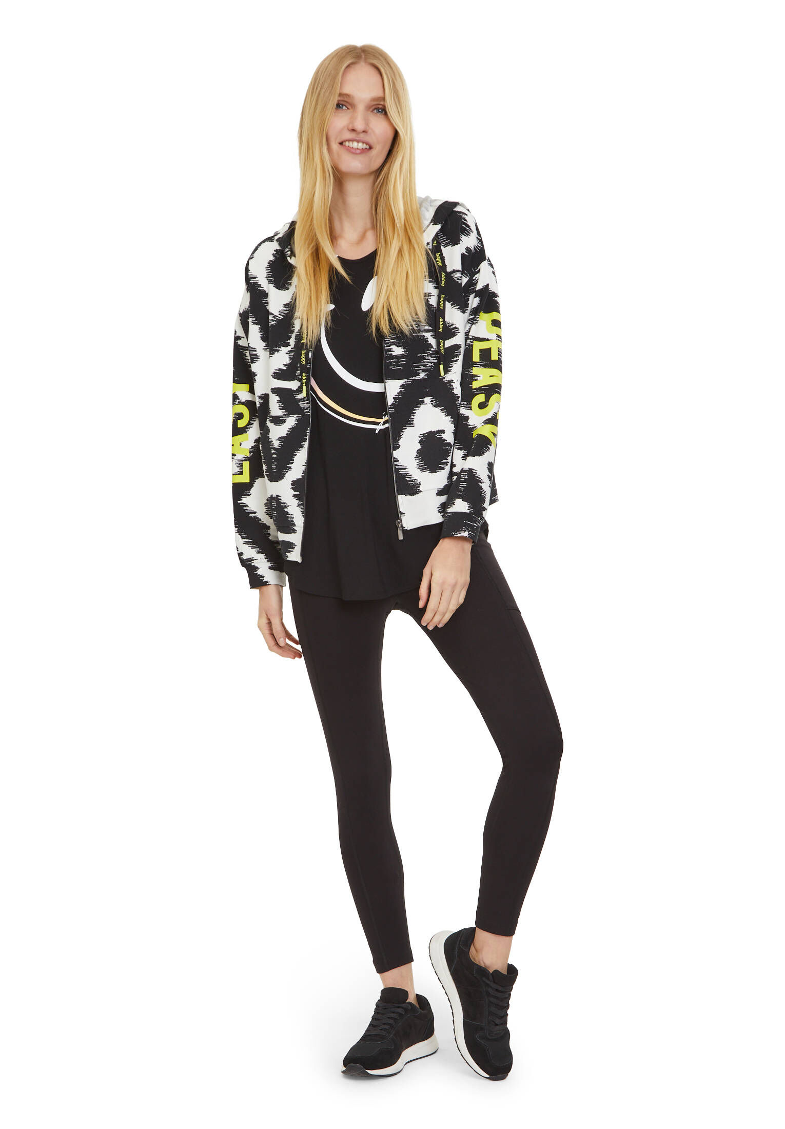 Betty Barclay| Damen Sweatjacke mit Kapuze