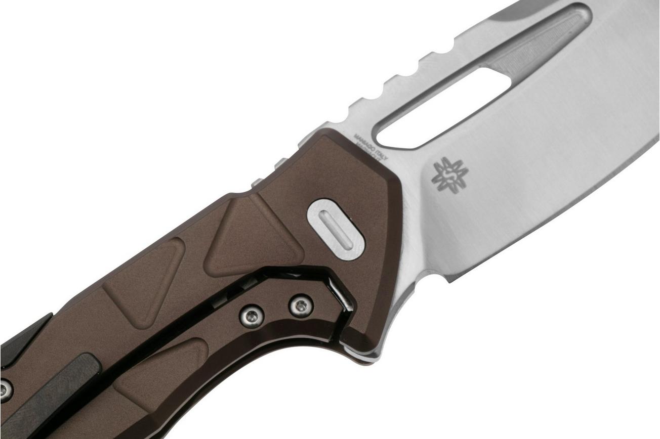 Fox Chronos FX-552-ALBR Magnacut, Bronze Aluminium, zakmes, Stefan Merk design