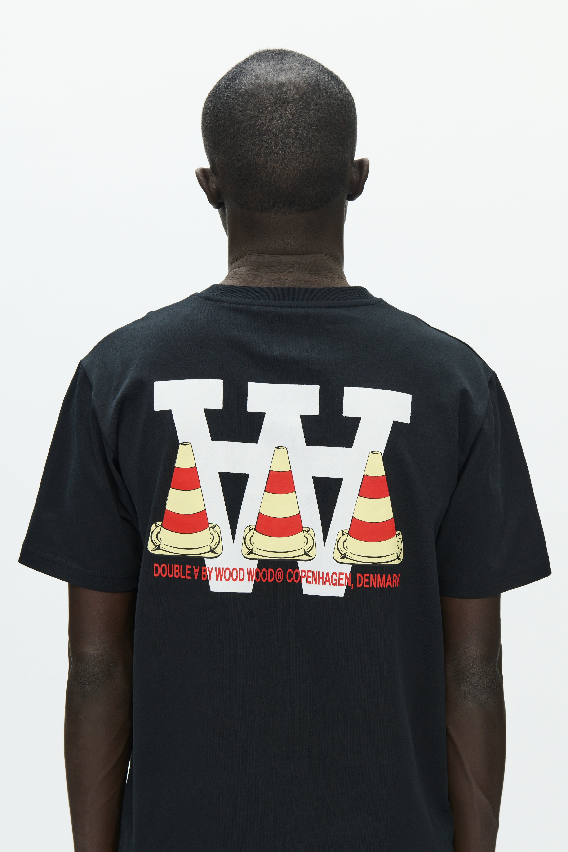DOUBLE A BY W.W. MEN WWAce T-shirt cone