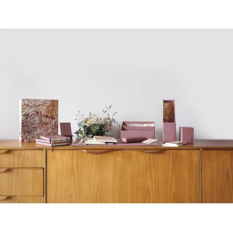 Rhodia collection ORANGE Botanique - porte-courrier, 25 x 10 x 14 cm - Amaranthe