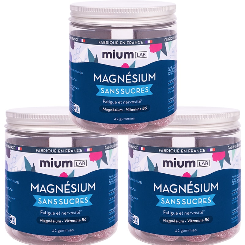 Cure gummies magnésium - Fruit rouges - Sans sucres - 2 mois