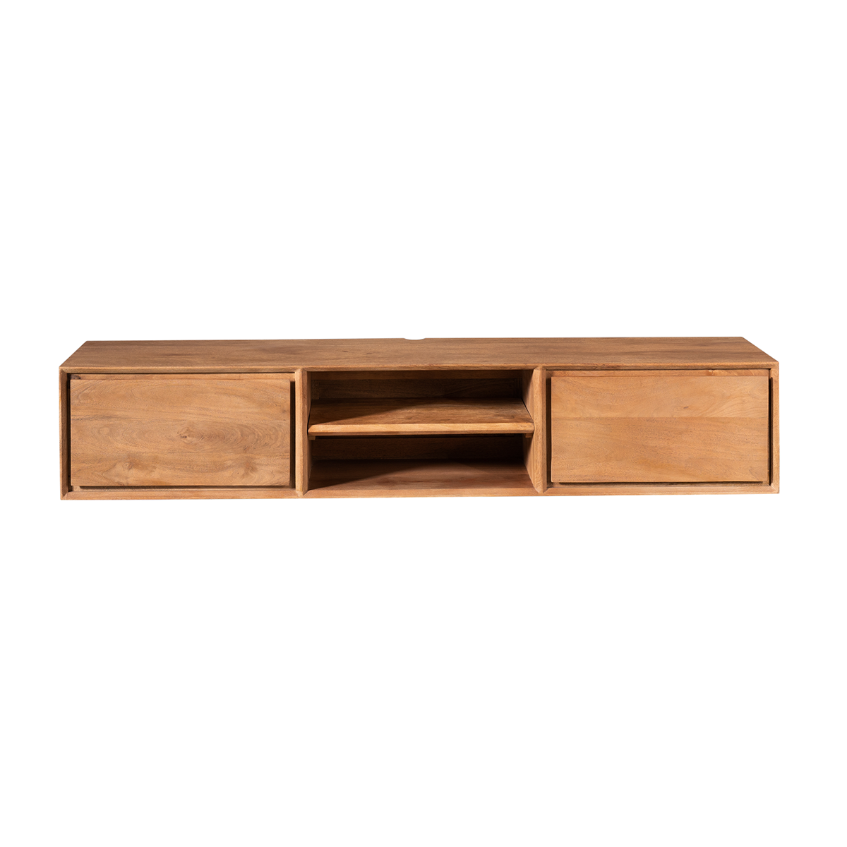 Zwevend Tv-meubel Ambi naturel 160 cm