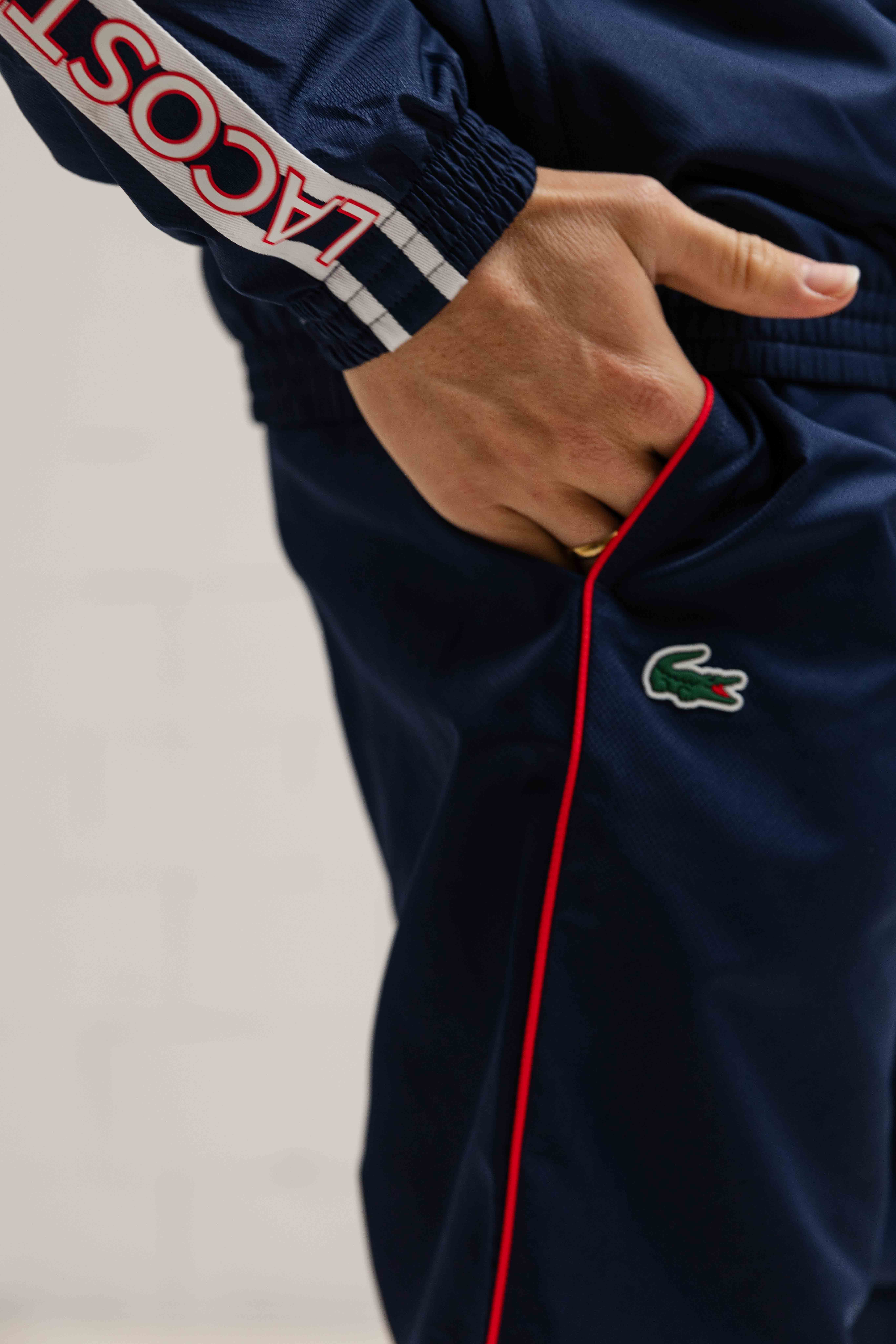 Lacoste Sport Trainingspak Heren Donkerblauw
