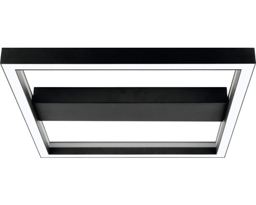 Dimbaar LED-paneel 38W 2660 lm CCT 2700-6200 K RGB 50x50 cm zand/zwart + afstandsbediening
