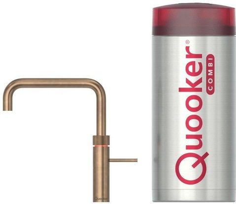Quooker - Fusion - Fonteinkraan - Messing Patina - Met Combi+ Reservoir