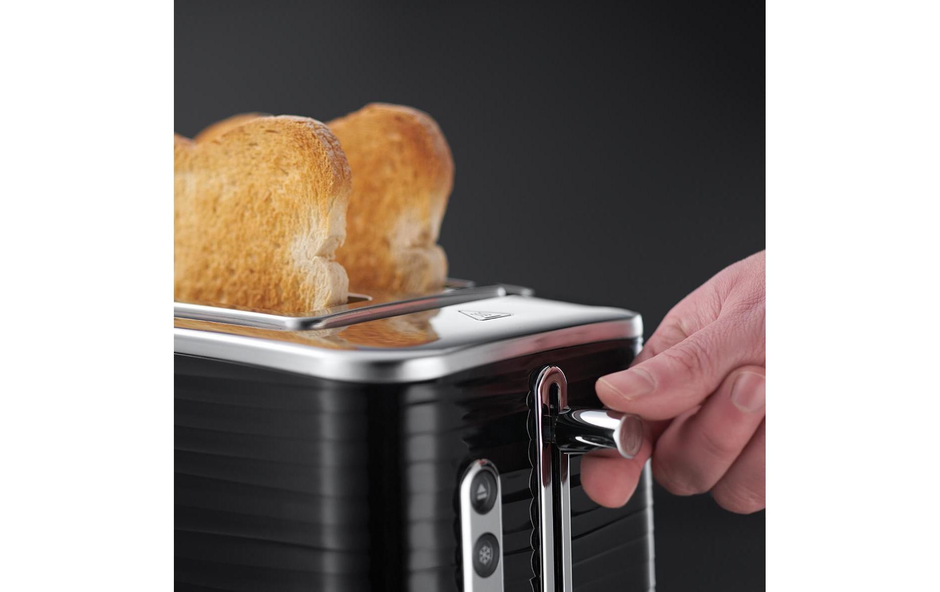 RUSSELL HOBBS Toaster »Inspire 24371-56 Schwarz« 2 kurze Schlitze für 2 Scheiben 1050 W
