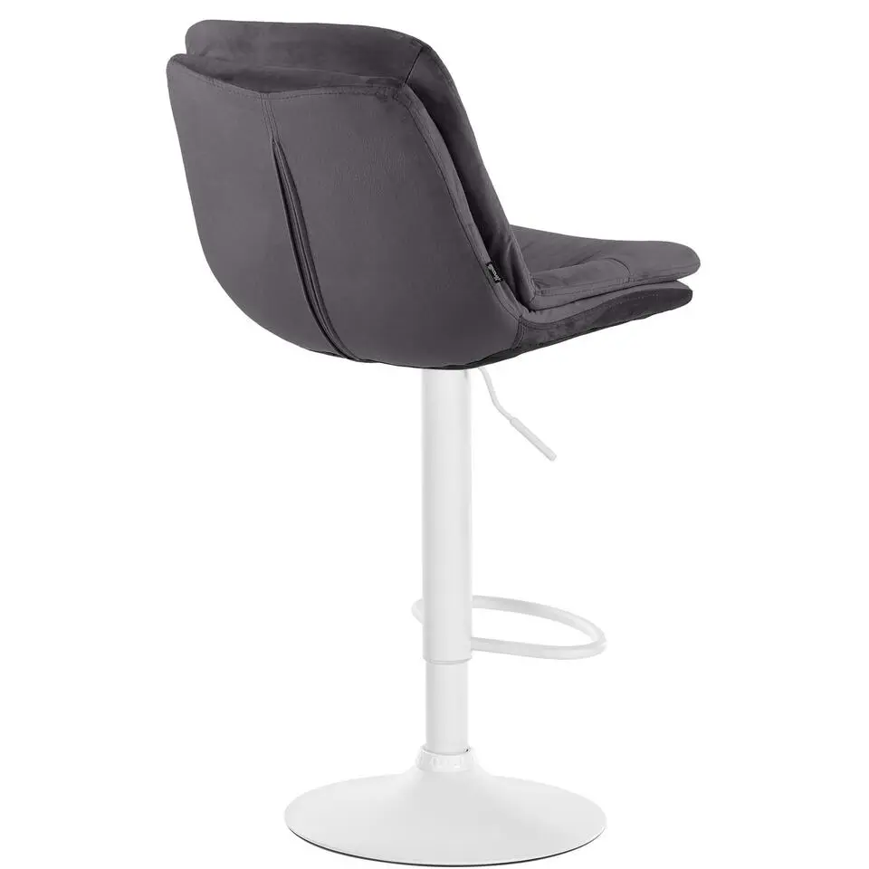 CLP Barkruk Laurel zwart Frame - Fluweel - zwart