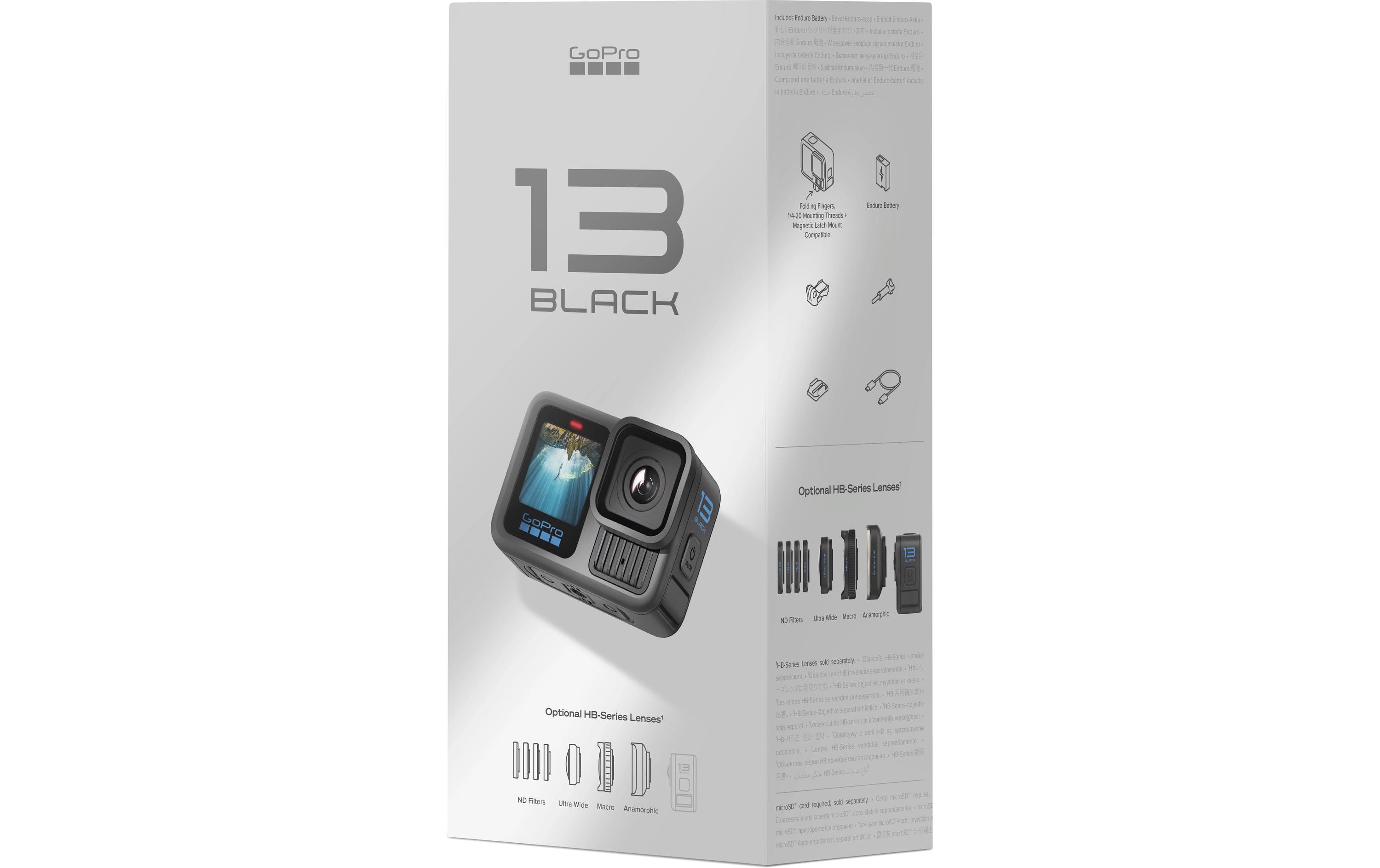 Actionkamera HERO13 Black<br>Die ultimative Action-Kamera