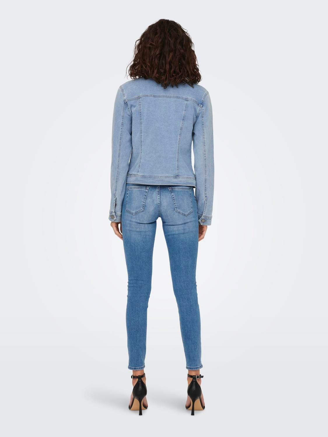 ONLWONDER Jeansjacke Light Blue Denim