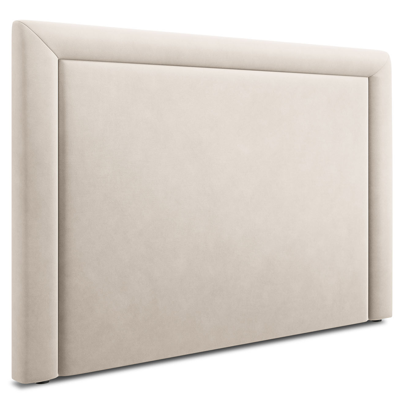 CXL by Christian Lacroix Tête de lit Marie velours beige clair - 180x120 cm