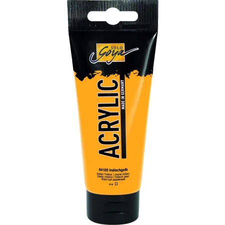 SOLO GOYA Acrylic Indischgelb 100 ml Tube