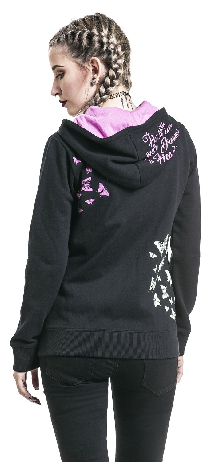 Freaking Out Loud | Full Volume by EMP Sweat-shirt zippé à capuche