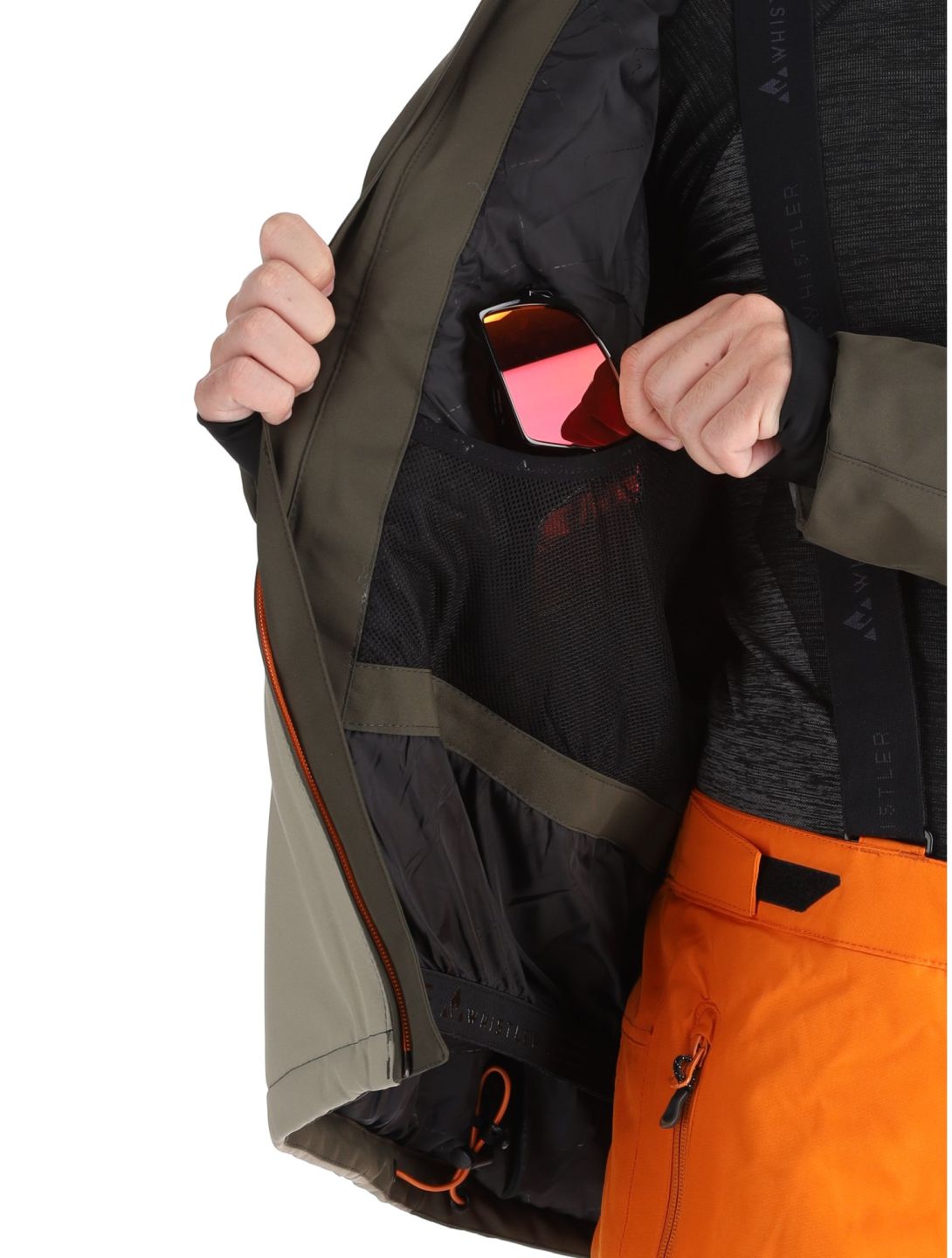 Drizzle ski-jas heren