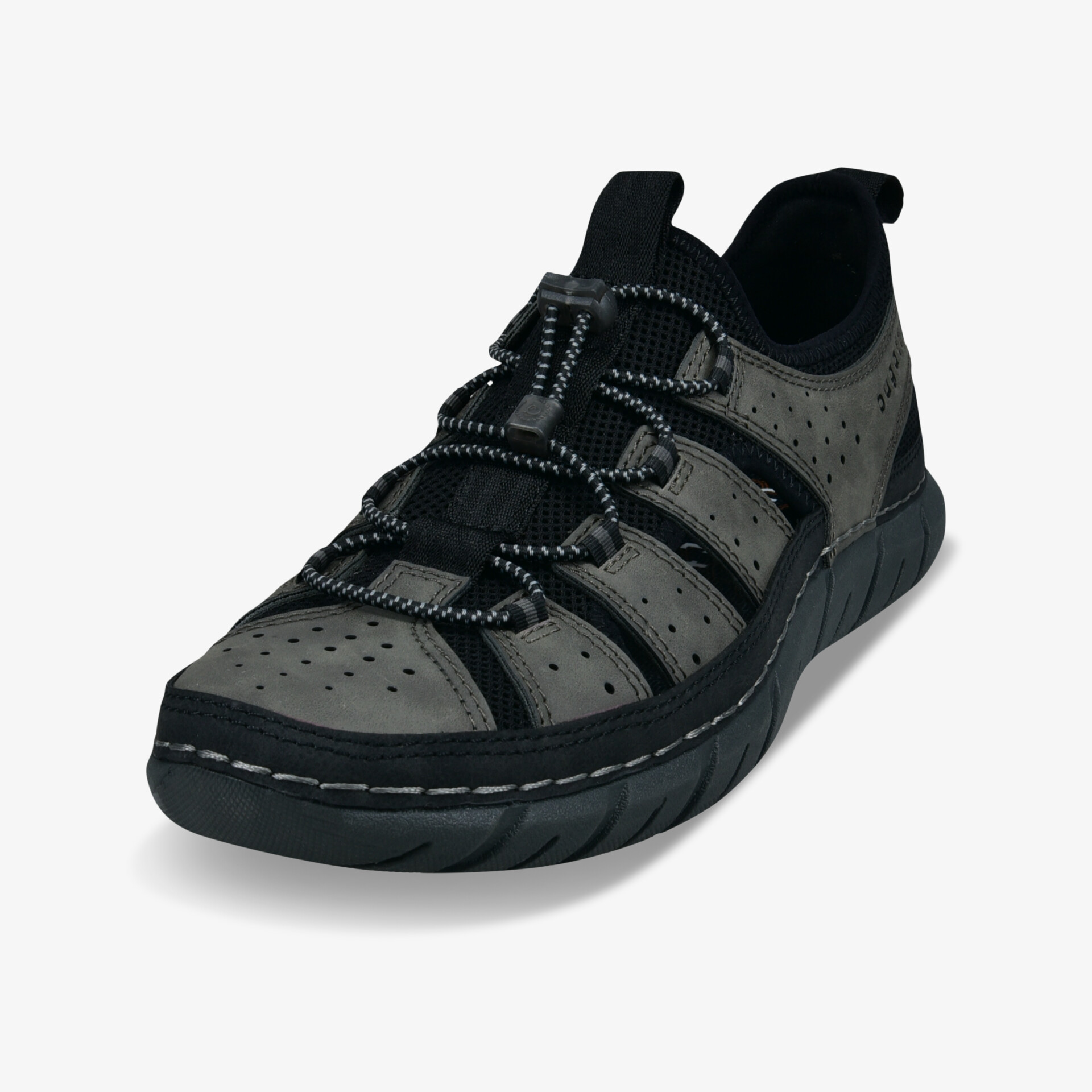 bugatti Herren Halbschuhe grau