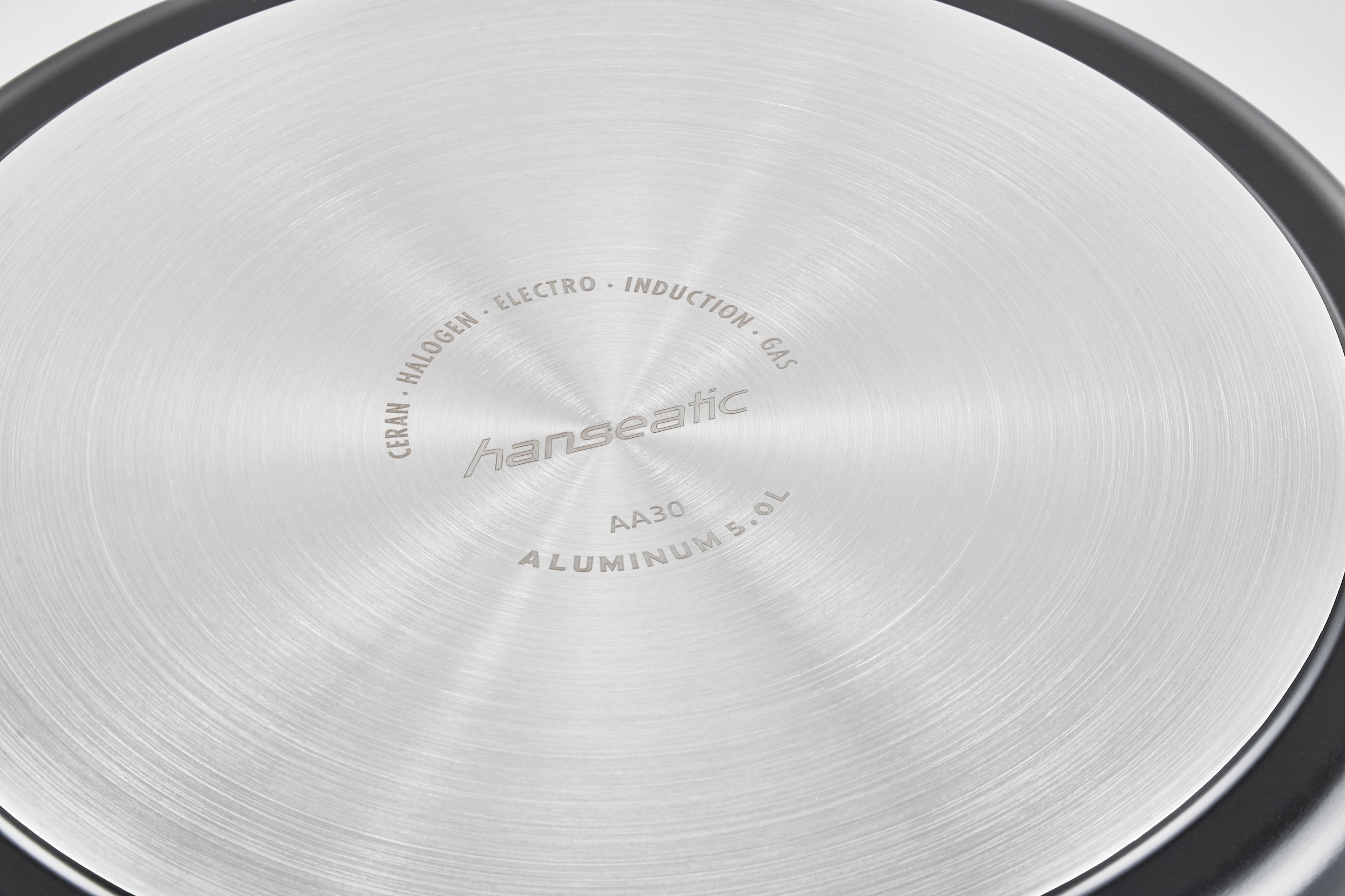 Hanseatic Topf-Set »ALU PRO« Set, Fleischtopf 1x 16 cm / 2x 20 cm / 1x 24 cm, Stielkasserolle 16 cm, 9 Stk. tlg. Aluminium